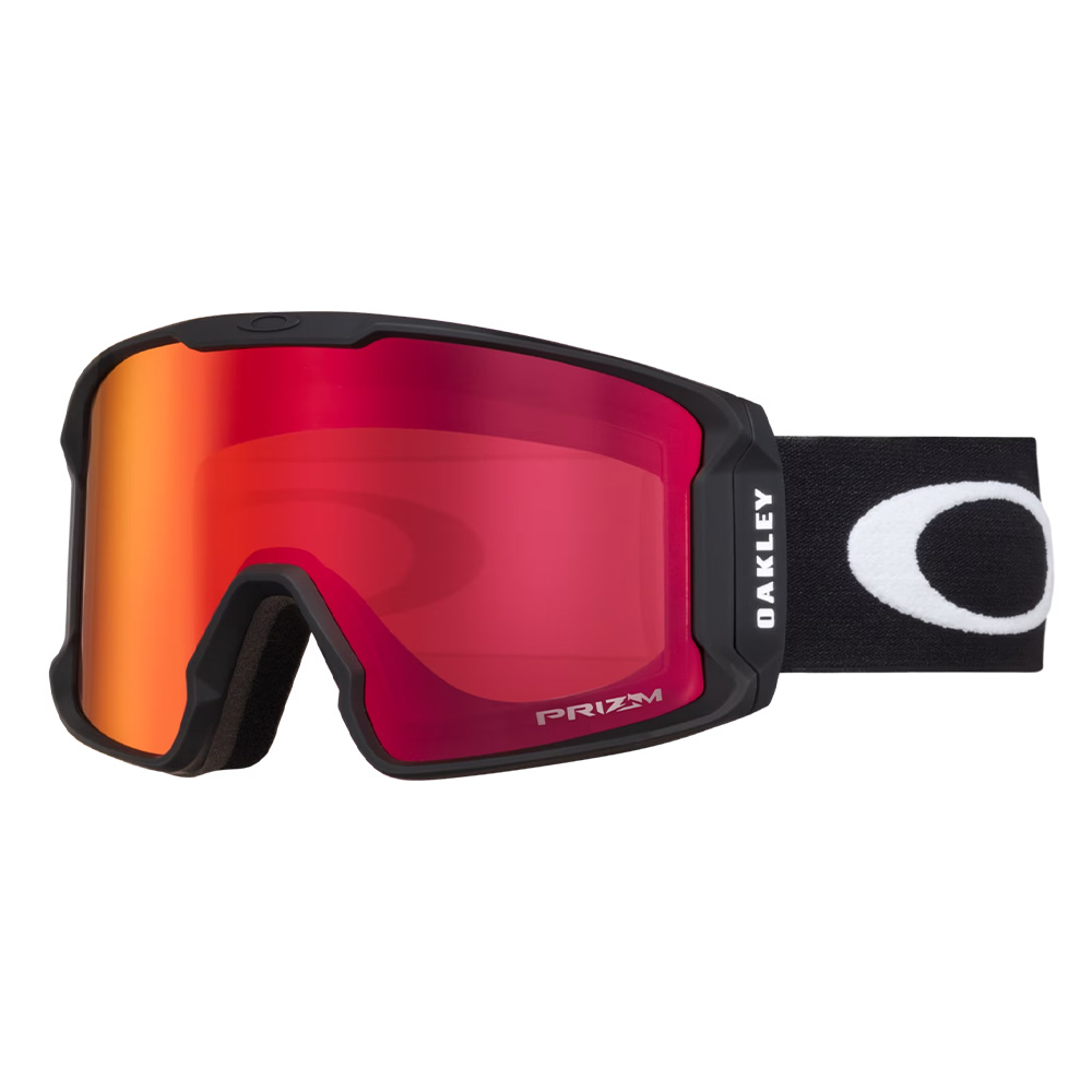 Oakley Line Miner L Snow Goggles   Matte Black w/ Torch Lens Medium   Blue | The House